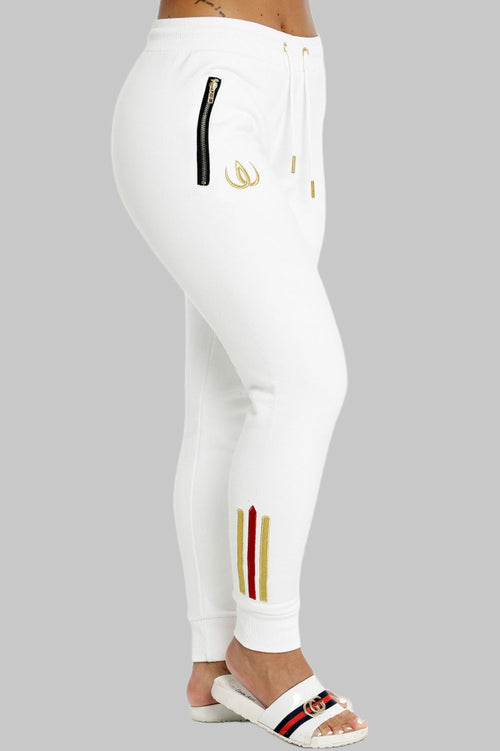 Deluxe joggers wit